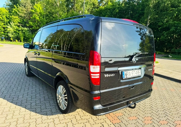 Mercedes-Benz Viano cena 95000 przebieg: 260000, rok produkcji 2012 z Białystok małe 79